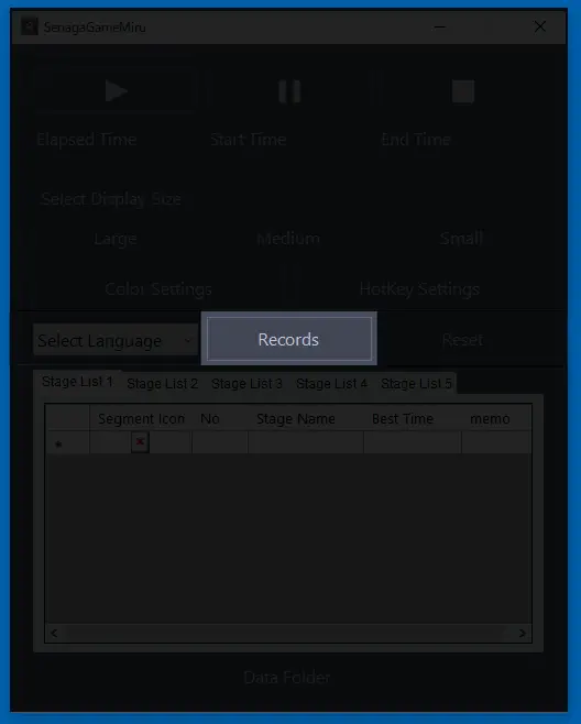 SenagaGameMiru Records
